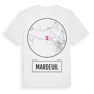 Mardeuil t-shirt – ekologisk bomull t-shirt från Pinshirt