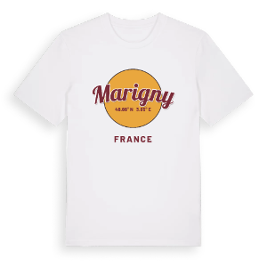 Marigny cirkel t-shirt – ekologisk bomull t-shirt från Pinshirt