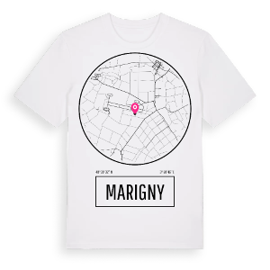 Marigny t-shirt – ekologisk bomull t-shirt från Pinshirt