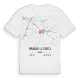 Marigny-le-Châtel karta t-shirt