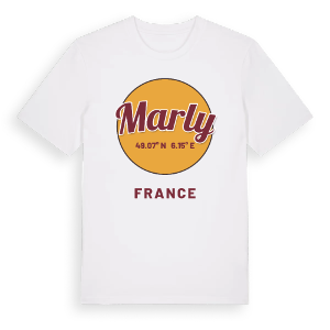 Marly cirkel t-shirt – ekologisk bomull t-shirt från Pinshirt