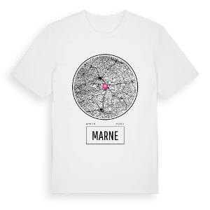 Marne t-shirt – ekologisk bomull t-shirt från Pinshirt
