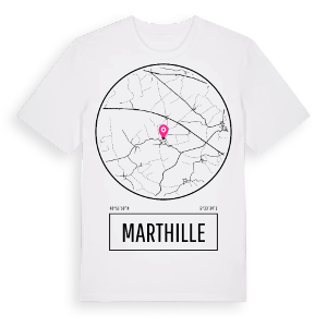 Marthille t-shirt – ekologisk bomull t-shirt från Pinshirt