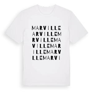 Marville ordlek t-shirt – ekologisk bomull t-shirt från Pinshirt