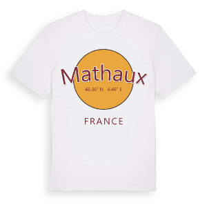 Mathaux cirkel t-shirt – ekologisk bomull t-shirt från Pinshirt