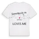 Någon i Mathaux älskar mig t-shirt