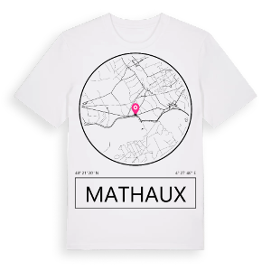 Mathaux t-shirt – ekologisk bomull t-shirt från Pinshirt