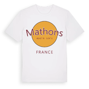 Mathons cirkel t-shirt – ekologisk bomull t-shirt från Pinshirt