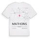 Mathons karta t-shirt