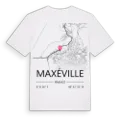 Maxéville karta t-shirt