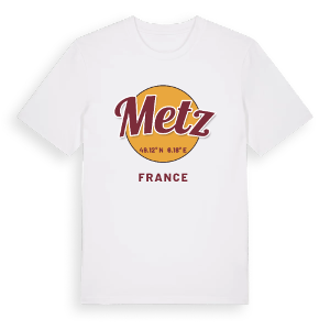 Metz cirkel t-shirt – ekologisk bomull t-shirt från Pinshirt