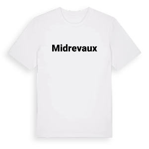 Midrevaux fetstil t-shirt – ekologisk bomull t-shirt från Pinshirt