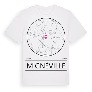 Mignéville t-shirt – ekologisk bomull t-shirt från Pinshirt
