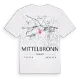 Mittelbronn karta t-shirt