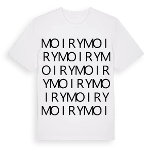 Moiry ordlek t-shirt – ekologisk bomull t-shirt från Pinshirt