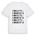 Moncetz-Longevas ordlek t-shirt