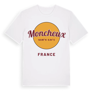 Moncheux cirkel t-shirt – ekologisk bomull t-shirt från Pinshirt