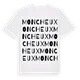 Moncheux ordlek t-shirt