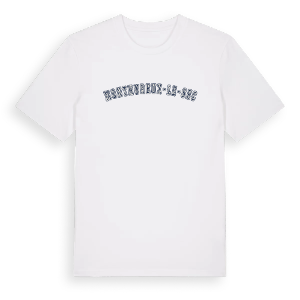 Monthureux-le-Sec college t-shirt – ekologisk bomull t-shirt från Pinshirt