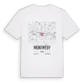 Montmédy karta t-shirt