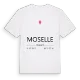 Moselle karta t-shirt