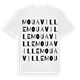 Mouaville ordlek t-shirt