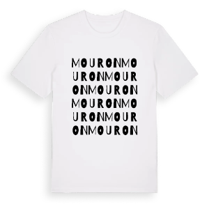 Mouron ordlek t-shirt – ekologisk bomull t-shirt från Pinshirt