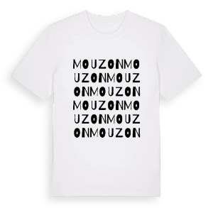 Mouzon ordlek t-shirt – ekologisk bomull t-shirt från Pinshirt
