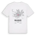 Mulhouse karta t-shirt