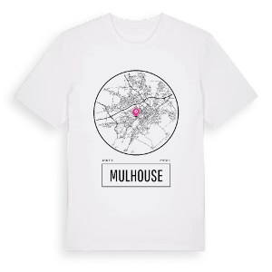Mulhouse t-shirt – ekologisk bomull t-shirt från Pinshirt