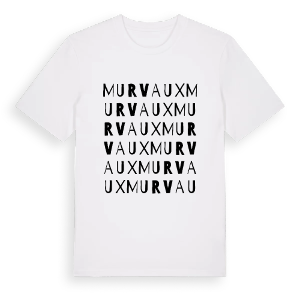 Murvaux ordlek t-shirt – ekologisk bomull t-shirt från Pinshirt