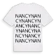Nancy ordlek t-shirt