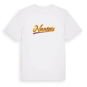 Nantois baseball t-shirt – ekologisk bomull t-shirt från Pinshirt