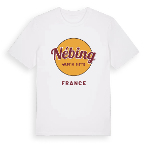 Nébing cirkel t-shirt – ekologisk bomull t-shirt från Pinshirt
