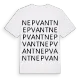 Nepvant ordlek t-shirt