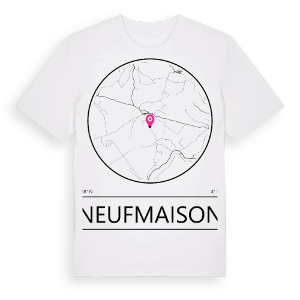 Neufmaison t-shirt – ekologisk bomull t-shirt från Pinshirt