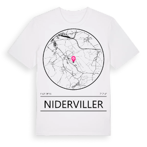 Niderviller t-shirt – ekologisk bomull t-shirt från Pinshirt
