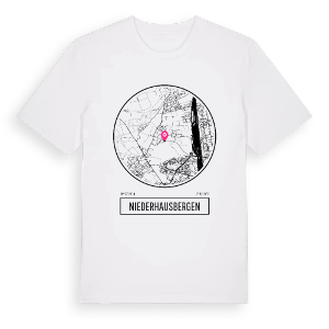 Niederhausbergen t-shirt – ekologisk bomull t-shirt från Pinshirt
