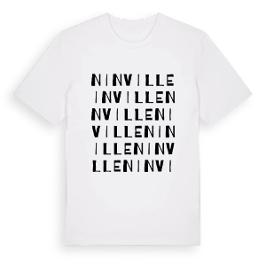 Ninville ordlek t-shirt – ekologisk bomull t-shirt från Pinshirt