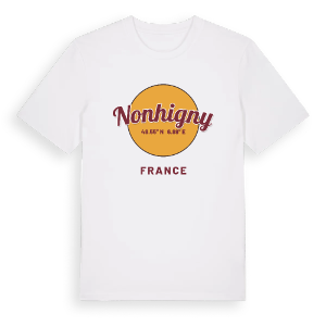 Nonhigny cirkel t-shirt – ekologisk bomull t-shirt från Pinshirt