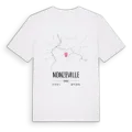 Nonzeville karta t-shirt