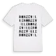 Nonzeville ordlek t-shirt