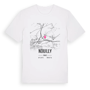 Nouilly karta t-shirt – ekologisk bomull t-shirt från Pinshirt