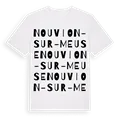 Nouvion-sur-Meuse ordlek t-shirt