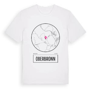 Oberbronn t-shirt – ekologisk bomull t-shirt från Pinshirt