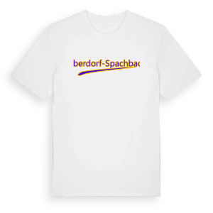 Oberdorf-Spachbach baseball t-shirt – ekologisk bomull t-shirt från Pinshirt