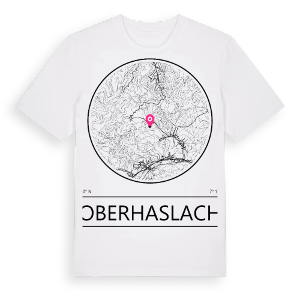Oberhaslach t-shirt – ekologisk bomull t-shirt från Pinshirt