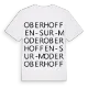 Oberhoffen-sur-Moder ordlek t-shirt