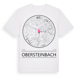 Obersteinbach t-shirt – ekologisk bomull t-shirt från Pinshirt