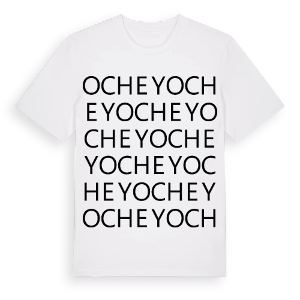 Ochey ordlek t-shirt – ekologisk bomull t-shirt från Pinshirt